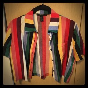 COPY - Rainbow Crop Top